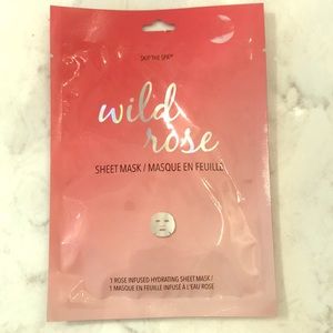 One rose infused hydrated sheet mask!
